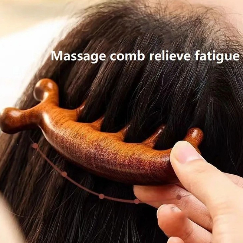 Power Tools Manual - New Wooden Massage Wood Massager Comb