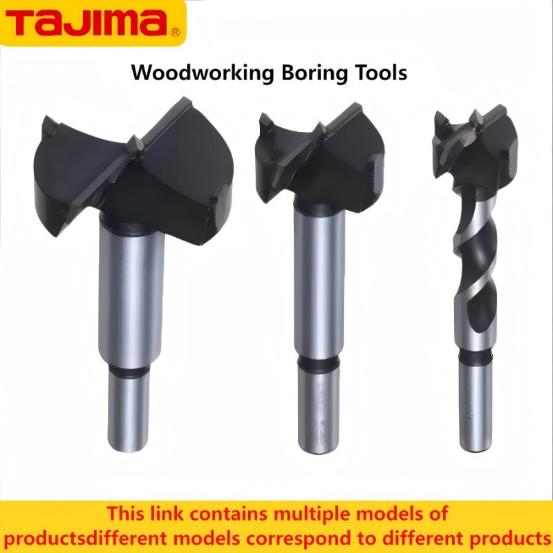 Power Tools Manual - TAJIMA 1603-XH-MKQ Series,Tungsten Carbide Woodworker Boring