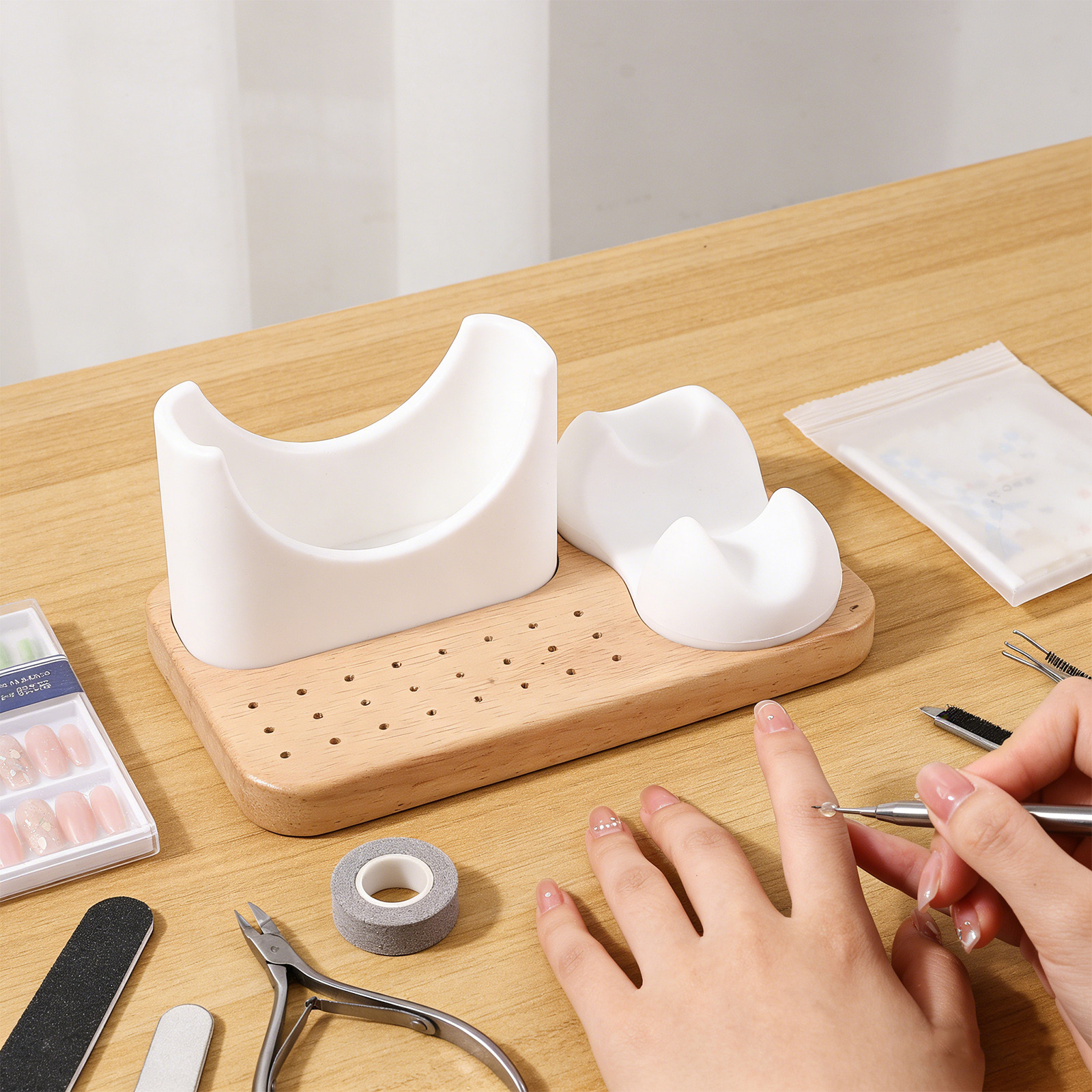 Power Tools Review - Universal Silicone Nail Drill Holder with