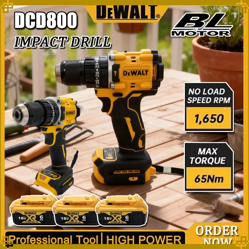 Power Tools Review - Dewalt DCD800 Cordless Impact Drill 2000RPM