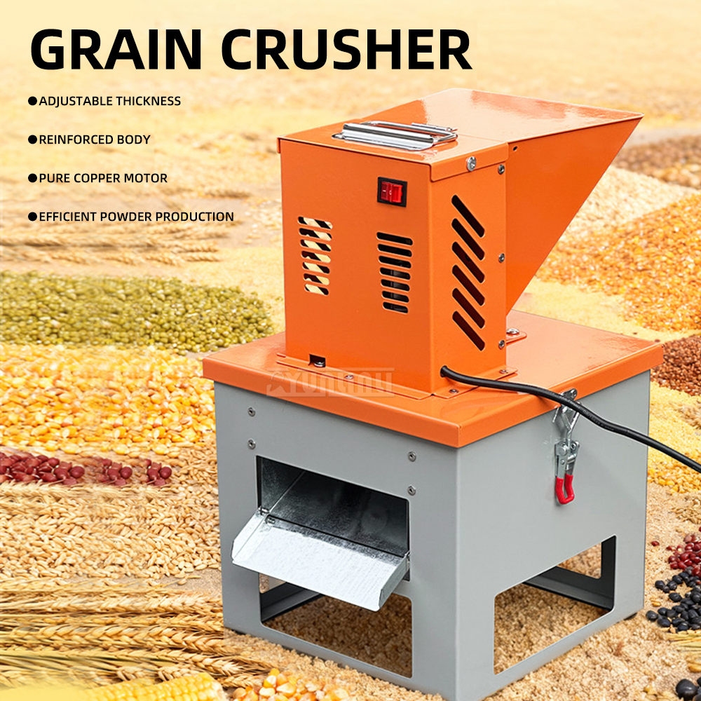 Power Tools Use - High Power Grinding Machine for Grains