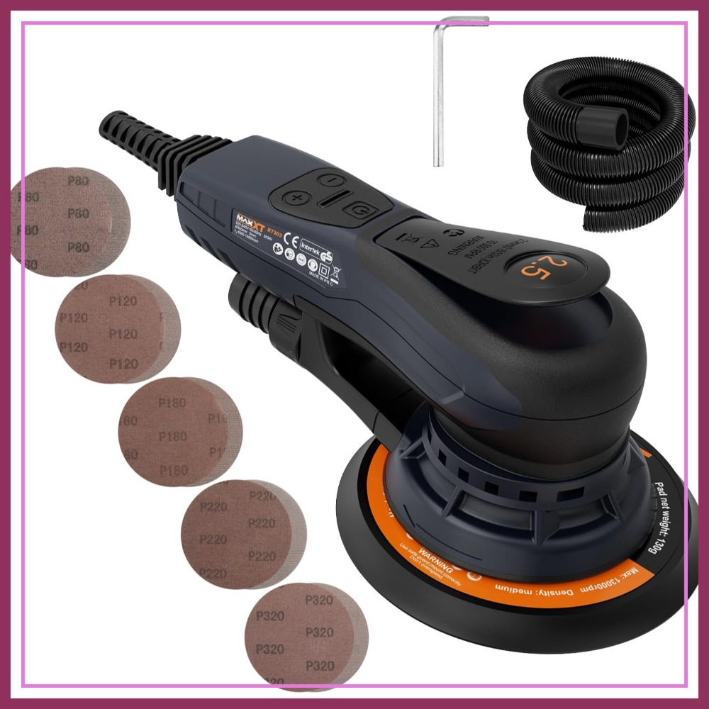 Random Orbital Sander - 2.5mm Random Orbital Sander 350W 3A