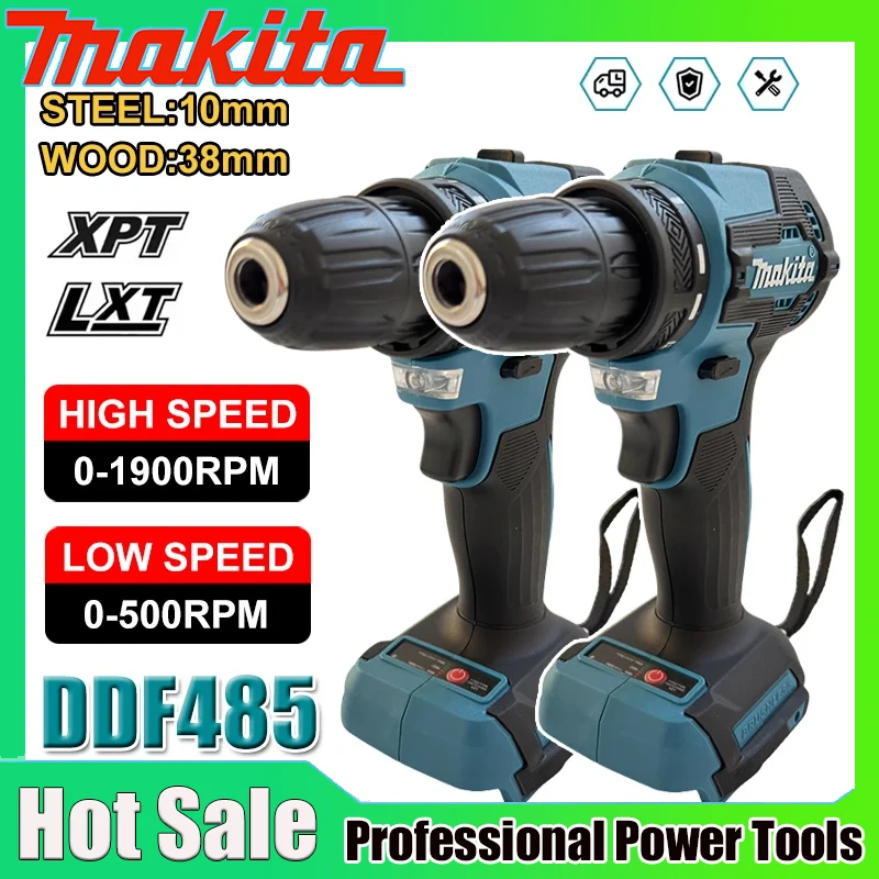 Power Tools Review - Makita DDF485 Compact Cordless Hammer Drill