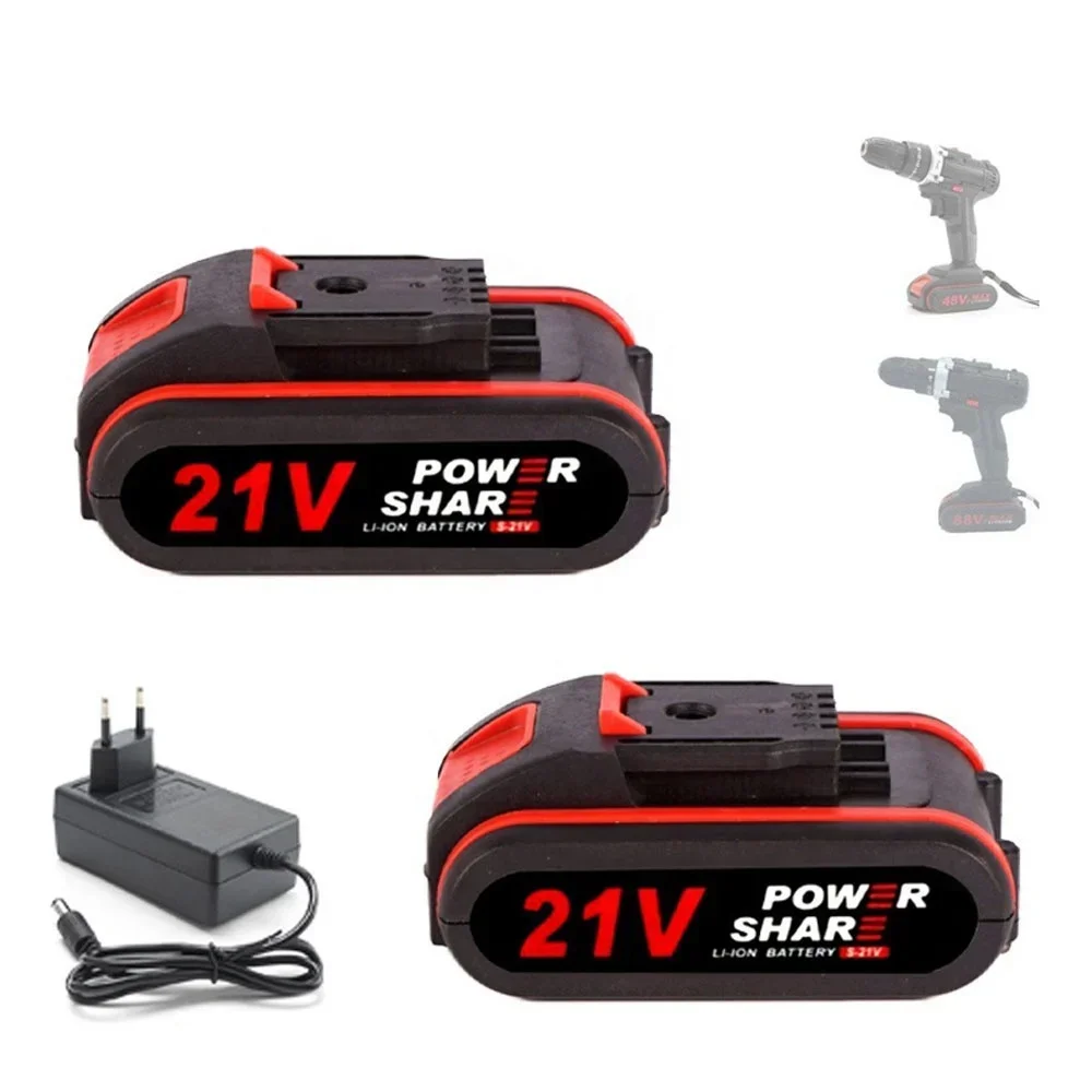Power Tools Impact - 21V Rechargeable Lithium Ion Battery Cordless