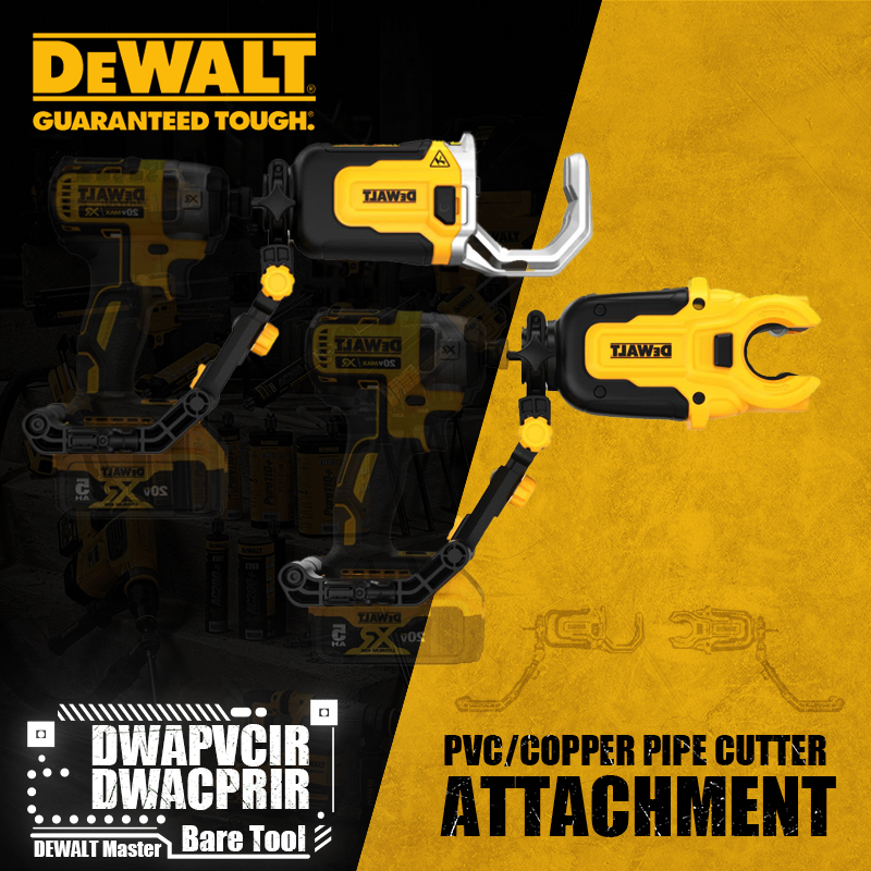 Power Tools Plumbing - DEWALT DWAPVCIR DWACPRIR IMPACT CONNECT™ PVC/PEX