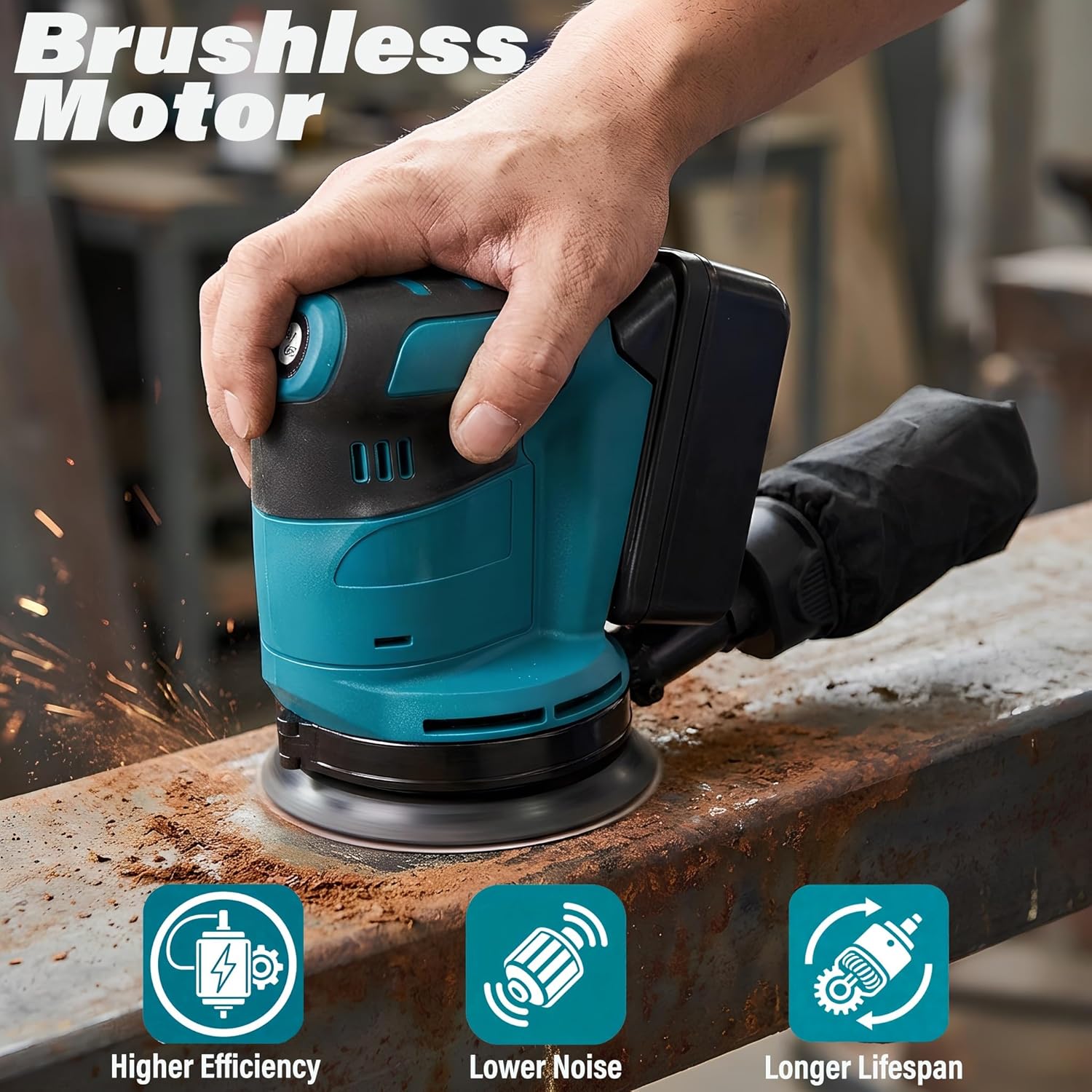 Brushless Random Orbital Sande - Random Orbital Sander recension och pris