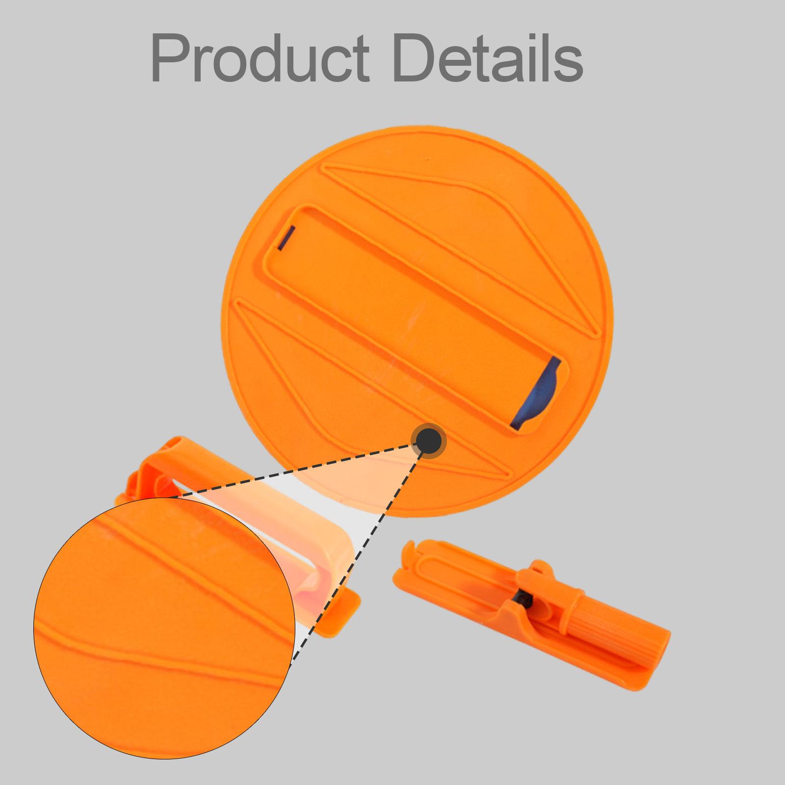 Orange Circular Drywall Sander - Detail Sander Corner recension och pris