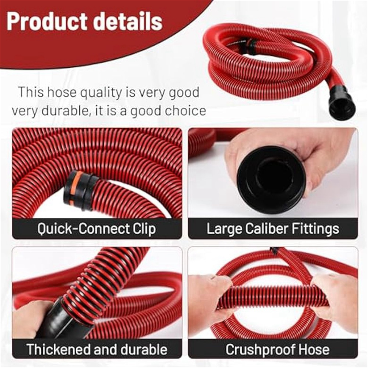 A002 Dust Collection Hose Kit  - Power Tools Manual recension och pris