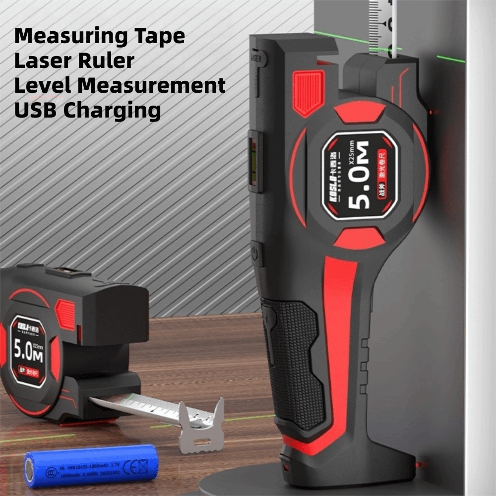 3-in-1 Laser Tape Measure Retr - Power Tools Plumbing recension och pris