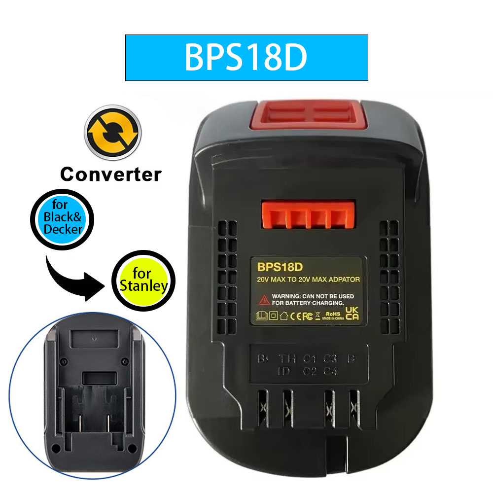 BPS18D Adapter for Black & Dec - Power Tools Use recension och pris