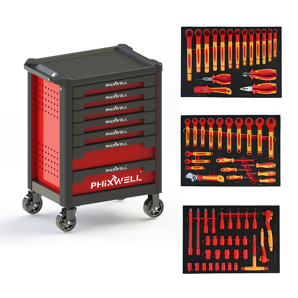 XT-016 7 Drawer Tool Cart Stai - Power Xt Tools recension och pris
