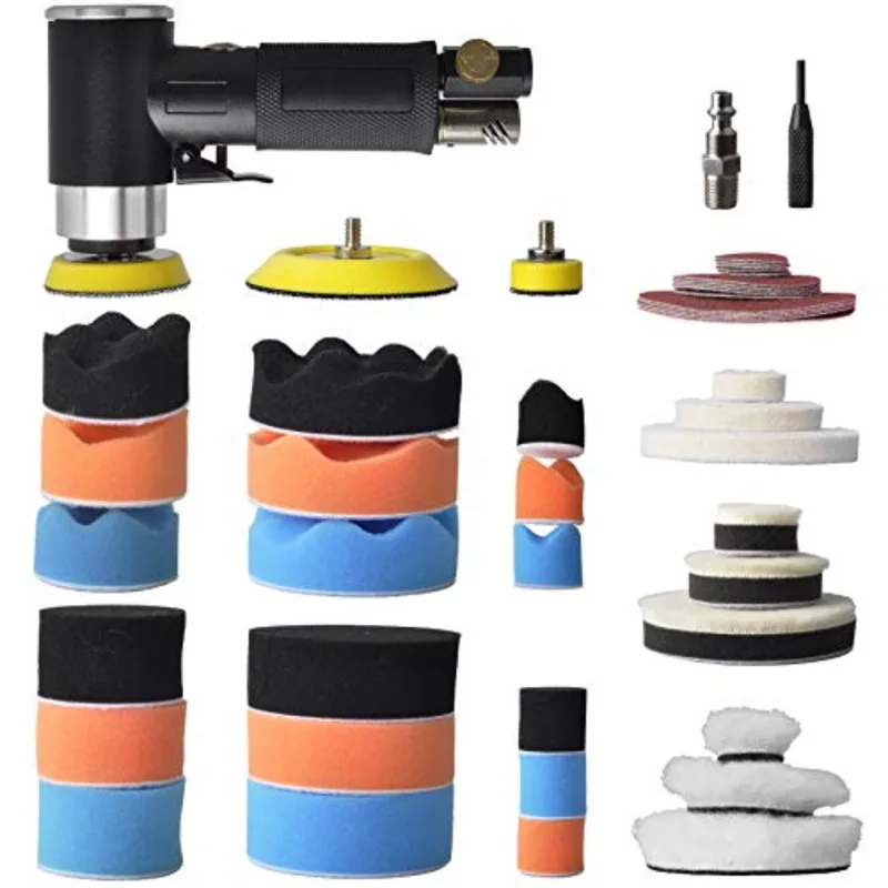 48 Pcs mini random orbital air - Random Orbital Sander recension och pris