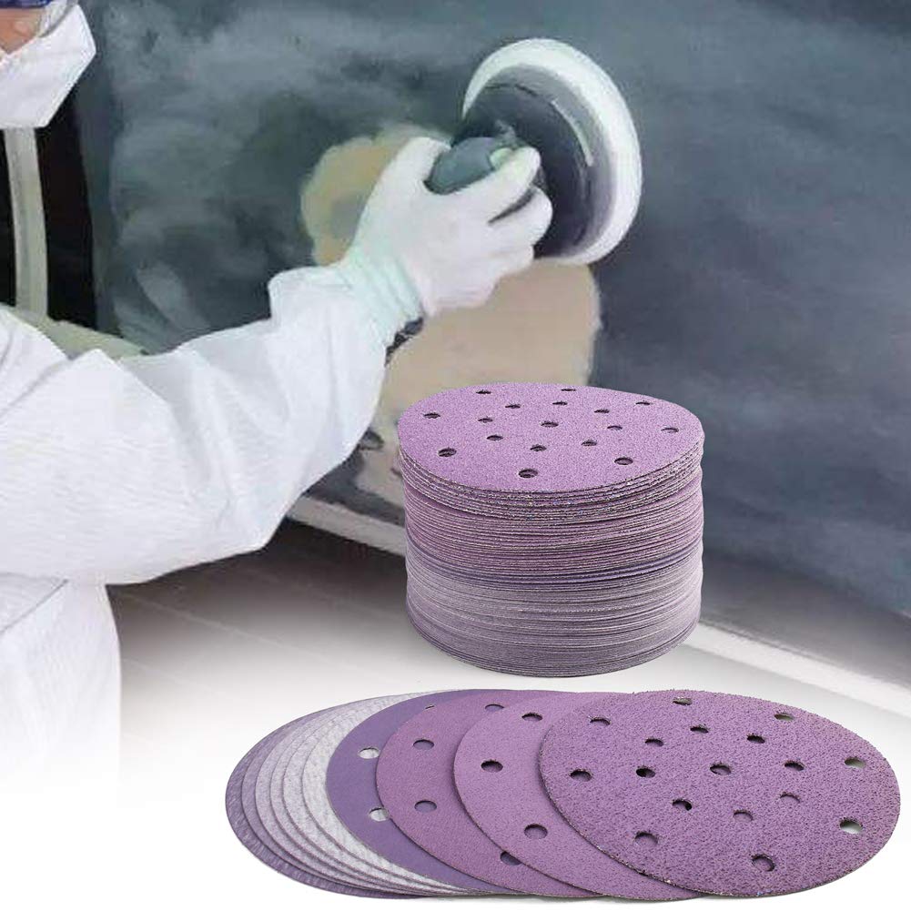 6 Inch 17 Hole Sanding Discs 6 - Random Orbital Sander recension och pris