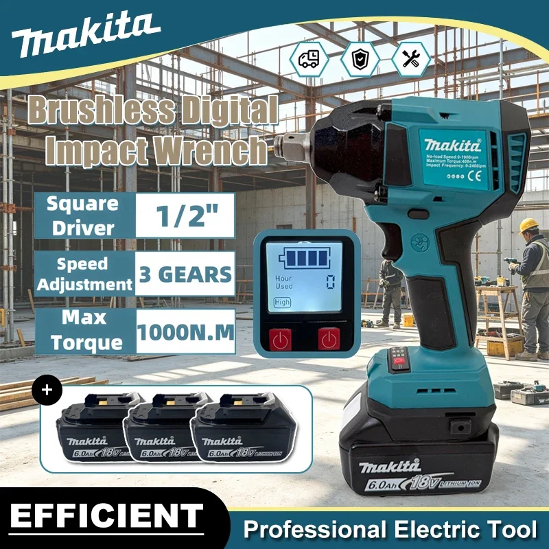 Makita Brushless Digital Displ - Power Tools Impact recension och pris