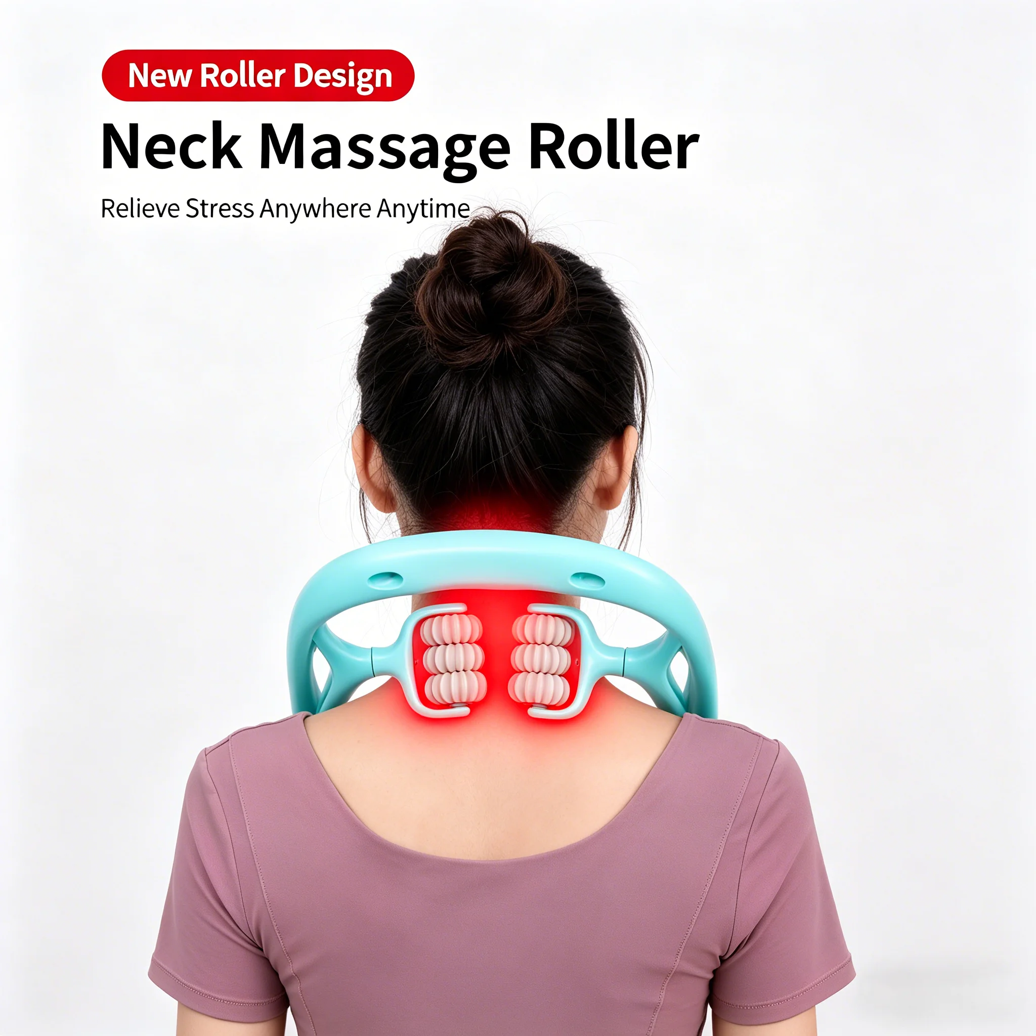 Manual Neck Massager with 6 Ro - Power Tools Manual recension och pris