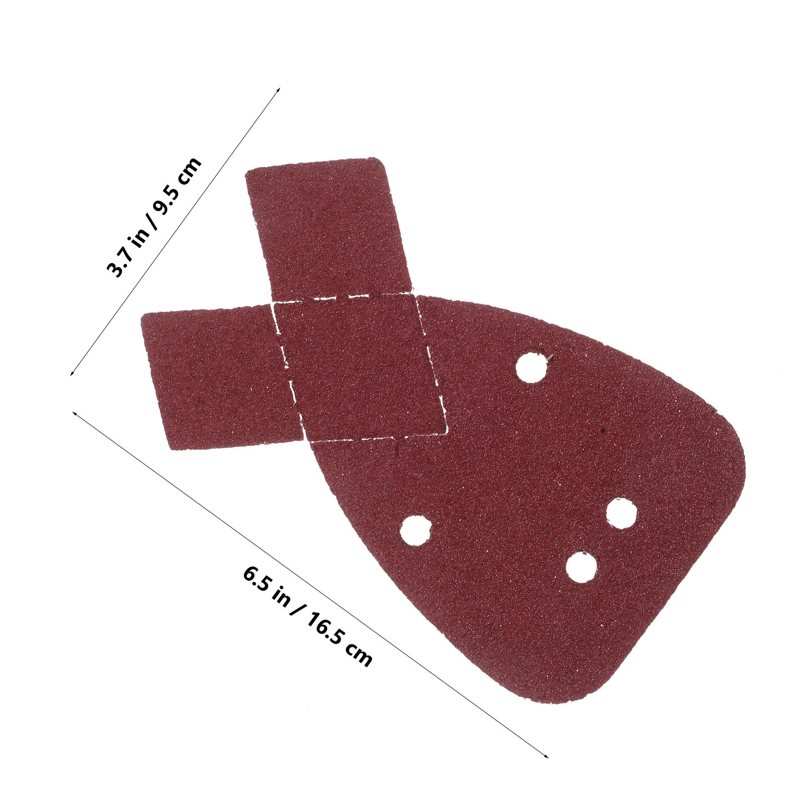 30Pcs Rabbit Ear Shaped Sandin - Detail Sander Corner recension och pris
