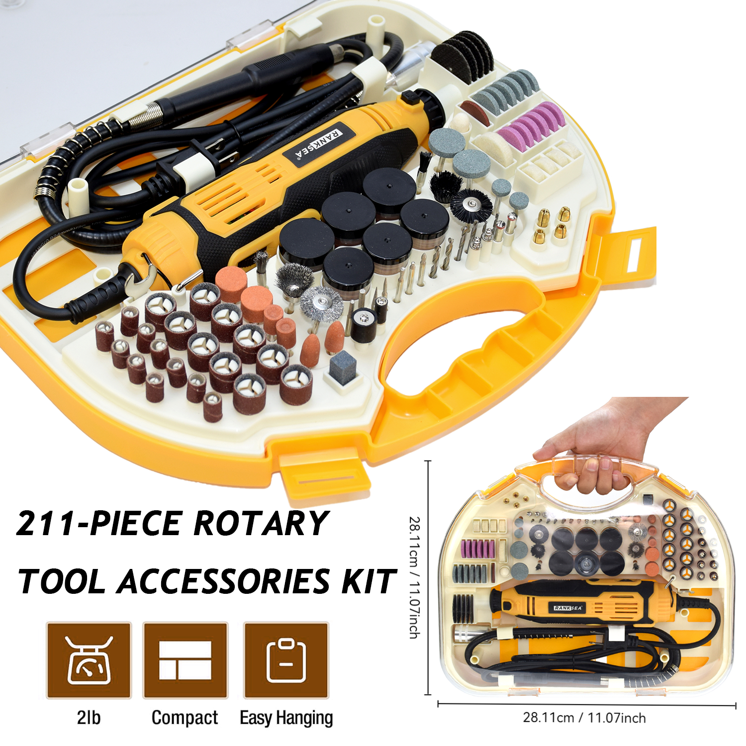 Rotary Tool Kit, Equipped With - Power Tools Manual recension och pris