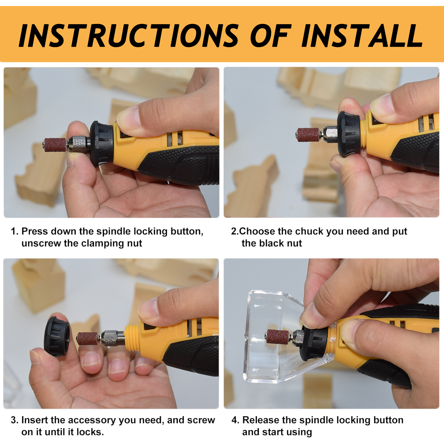 Rotary Tool Kit, Equipped With - Power Tools Manual recension och pris