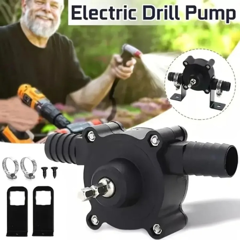 Portable Electric Drill Pump S - Power Tools Plumbing recension och pris