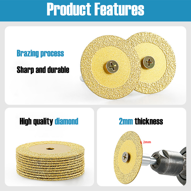 40mm Braze Diamond Saw Blade M - Power Tools Review recension och pris