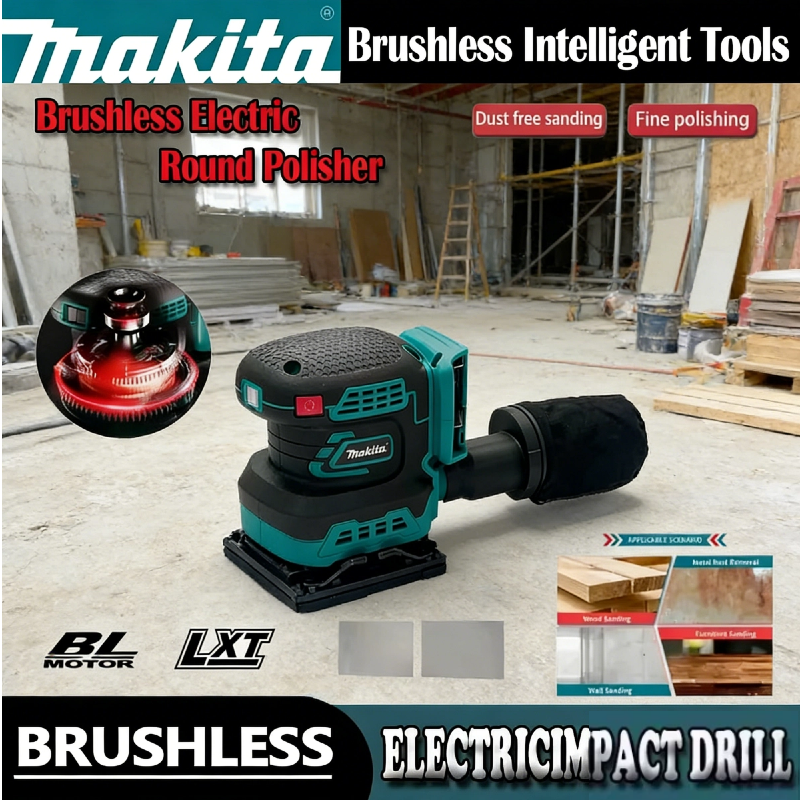 Makita Cordless Random Orbit S - Random Orbital Sander recension och pris