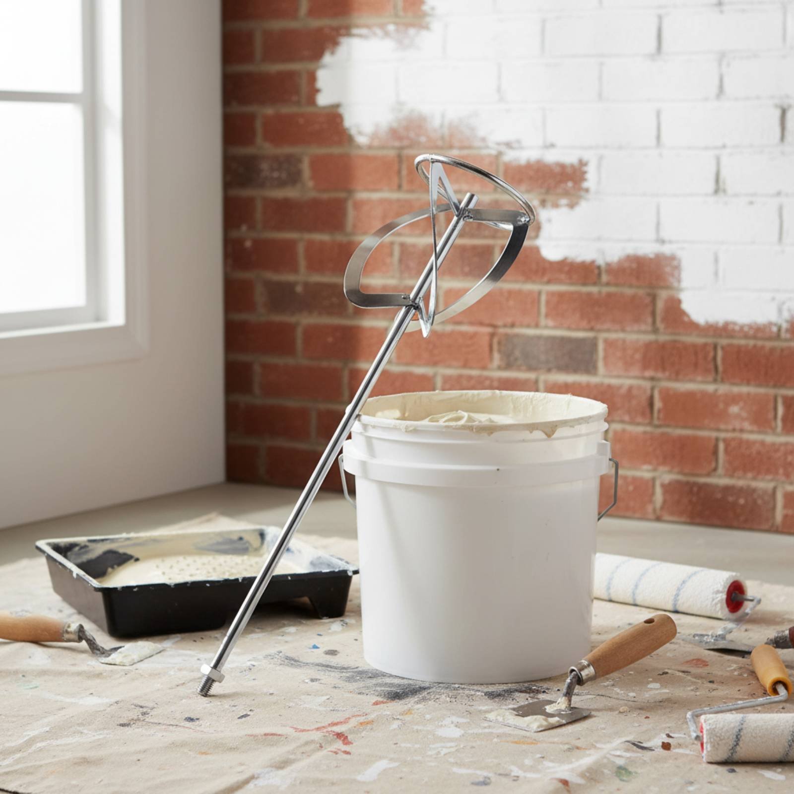 Cement Blender Paddle Efficien - Power Tools Use recension och pris