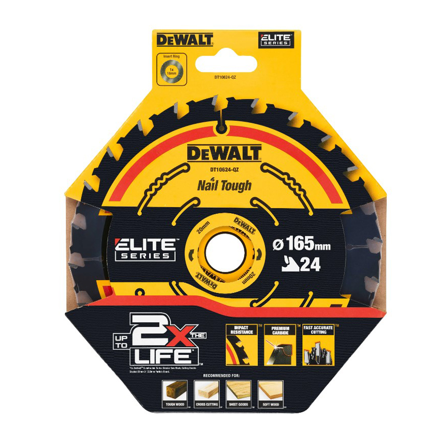DEWALT DT10624-QZ 1/3pcs 24T C - Power Tools Manual recension och pris