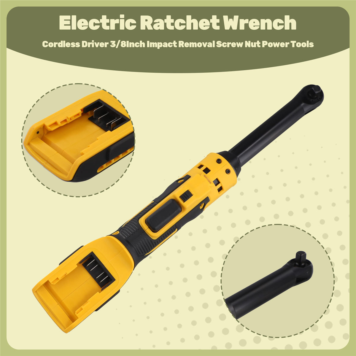A07I Extended Electric Ratchet - Power Tools Impact recension och pris