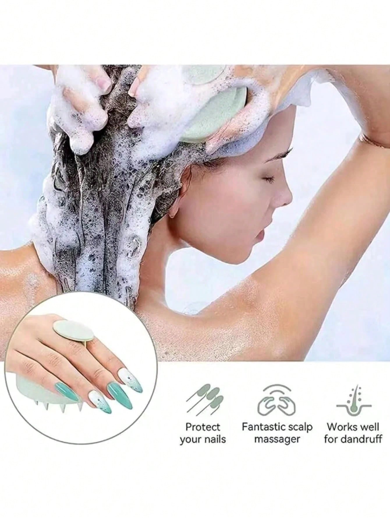 1PC Silicone Shampoo Brush Hea - Power Tools Manual recension och pris