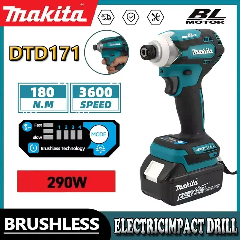 Makita DTD171 Brushless Impact - Power Tools Impact recension och pris
