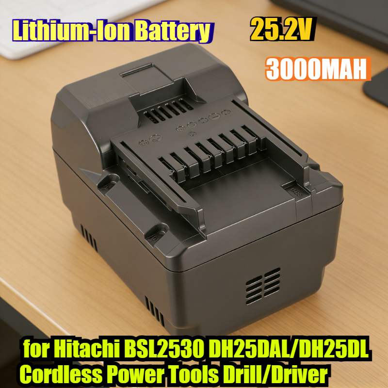 3000mAh 25.2V Lithium-Ion Batt - Power Tools Hitachi recension och pris